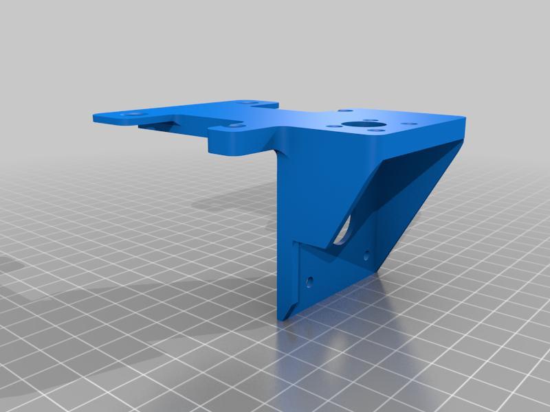 X Carriage addon for Tevo Tarantula, Direct titan extruder