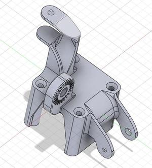 Ender 3 X cover for Cable guides and camera mount
