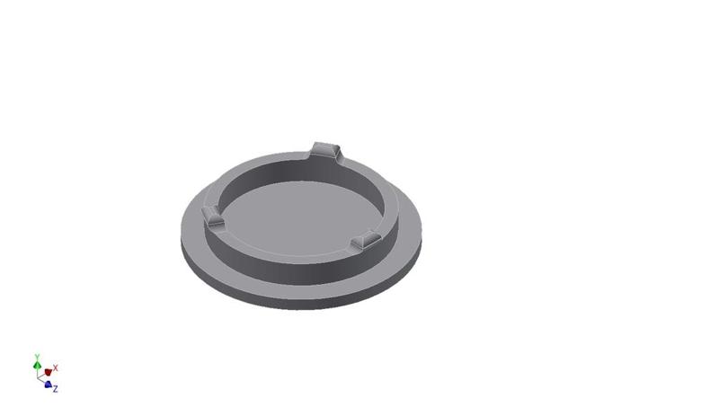 Dust cap/ plug for Ikea Brimnes 14mm