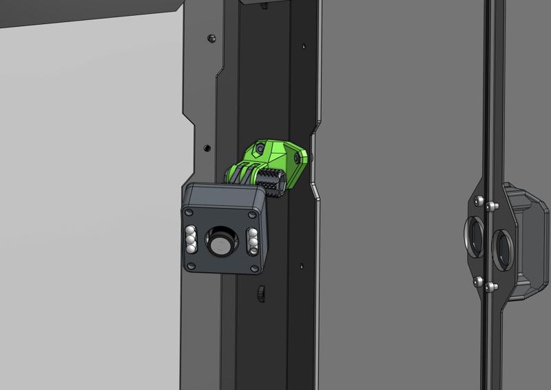GoPro Compatible Mount for Original Prusa Enclosure OPE