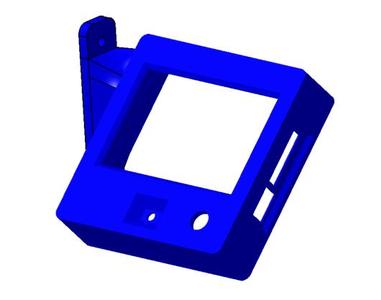 BTT TFT35 Display Mount for 2020 Profile E3 V3.0 45° Inclined