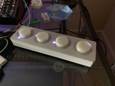 Monome Arc Clone Case/Knob/Shaper