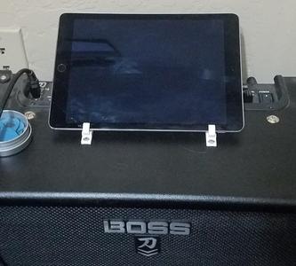 Boss Katana mk2 iPad holder