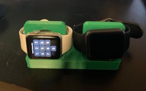 dual apple watch charging stand
