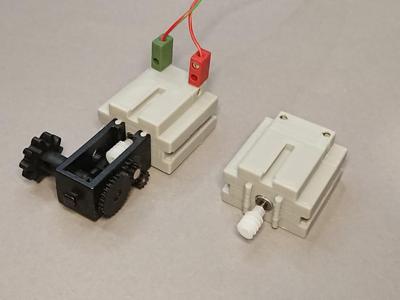 Quite small motor (QS-Motor) for fischertechnik