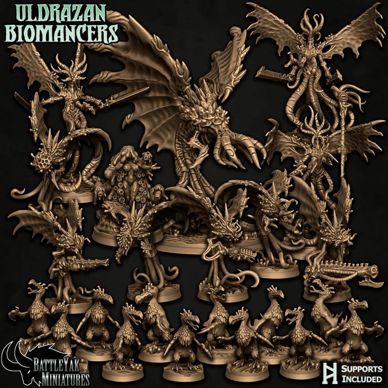 Uldrazan Biomancers Character Pack
