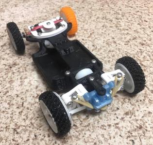 Zero Ballstud Front Suspension for Rockracer's Open Z V5 Drift Chassis
