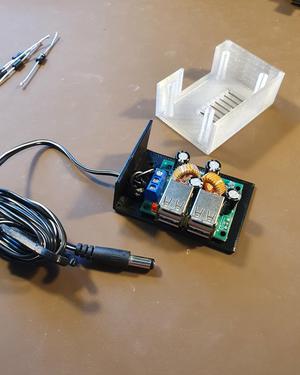 USB power supply module enclusure