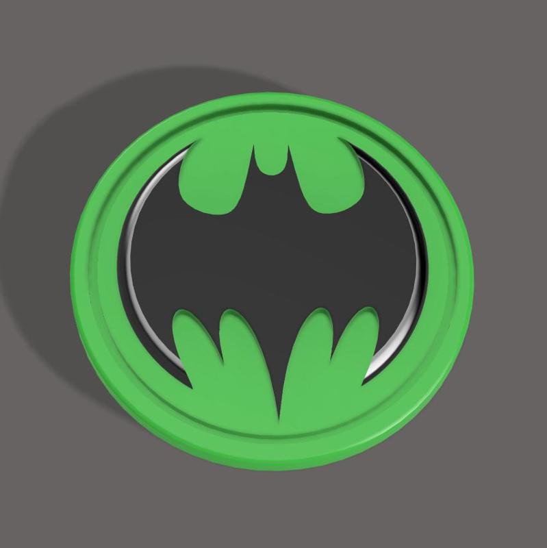 Batman Raised Logo Coin