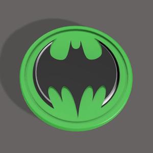 Batman Raised Logo Coin