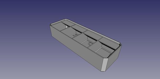 In3D FreeGrid 3x1x3 Boxes