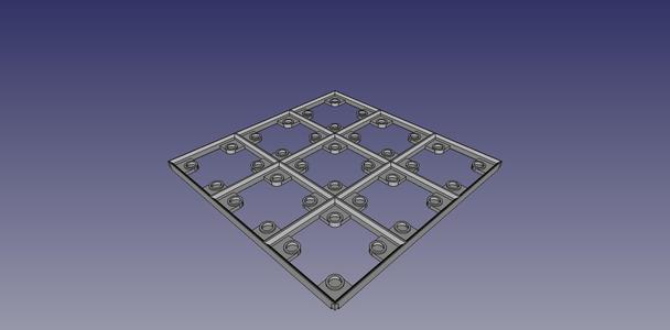 In3D FreeGrid 3x1, 3x2, 3x3, 3x4, 3x5, 3x6 Base Grids