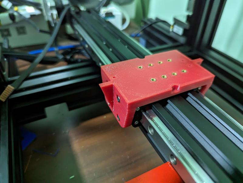 Ender 3 Pro Dual Y Axis Linear Rail Mount for BLV Carriage