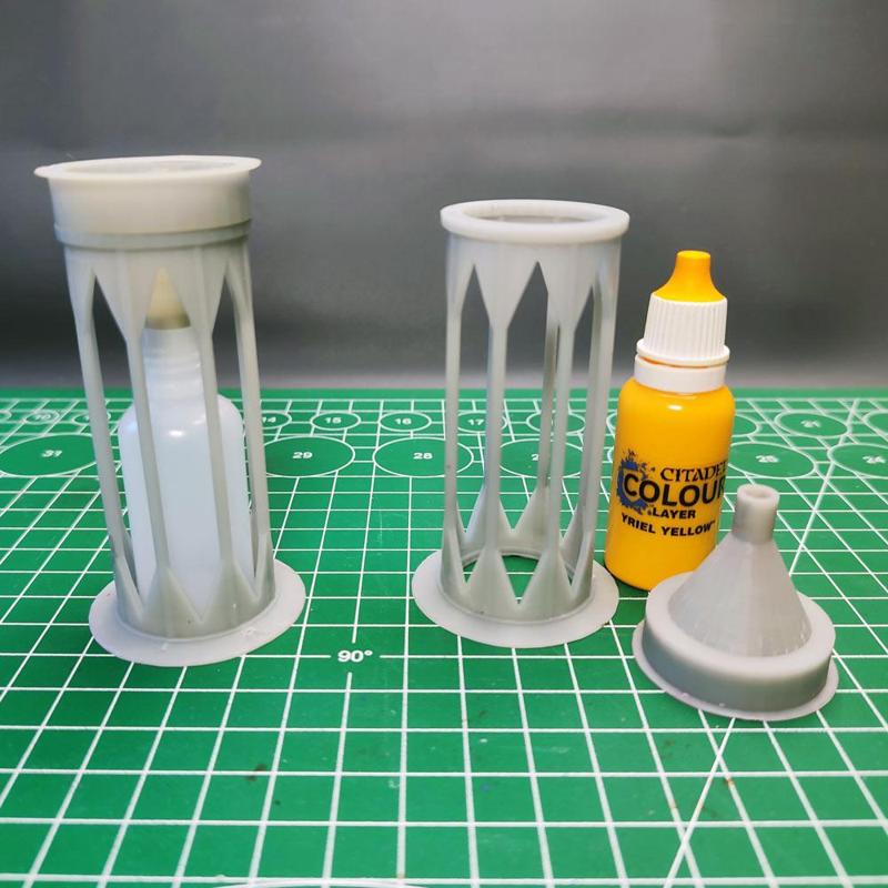 transfer citadel paint to dropper bottles