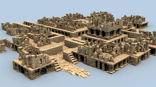 The Lost City : Modular Close-Combat Ruins