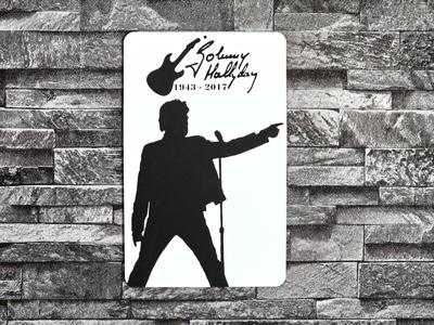 Hueforge Johnny Hallyday on scene