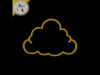 Simple Cloud Symbol - 2D Art