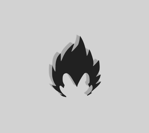 Vegeta Decoration - 2D Art