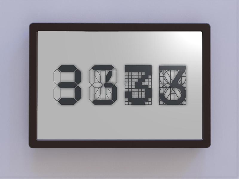 Segmented Display Progression Patent Art