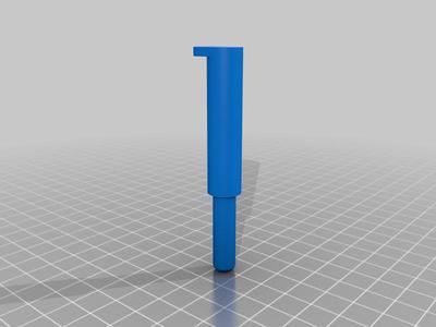 Flashforge filament roll adapter for Prusa I3