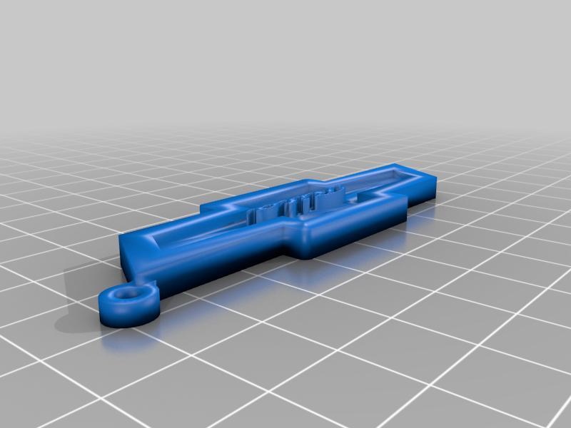 Tinkercad files of keychain