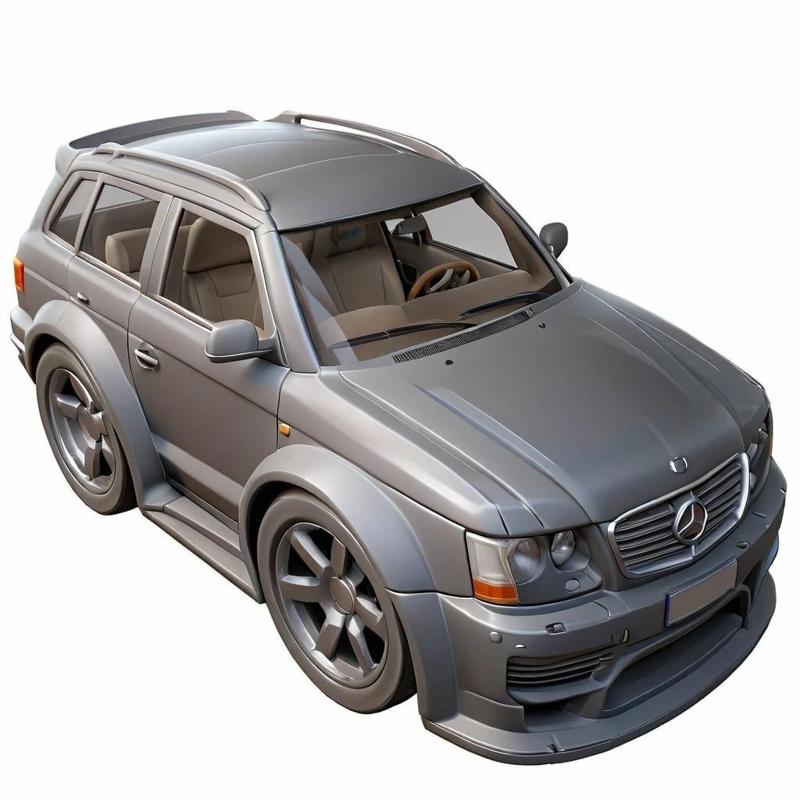 Mercedes-Benz W210 E-Class Wagon 3D Model STL Printable - 3D Model STL Printing