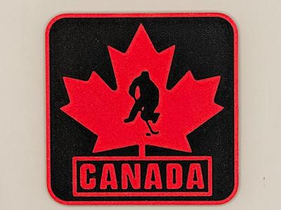 Canada Hockey Coasters