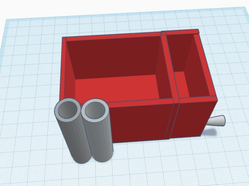 A mini desk organizer