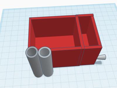 A mini desk organizer
