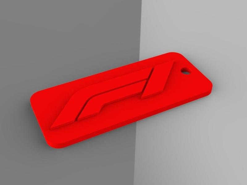 F1 keychain
