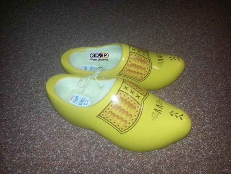 Wooden Shoes ''Model VV'' (Clogs 3D Scan)