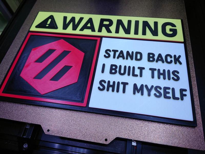 Voron Warning Sign Edit for Z-Height Color Changes