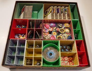 29x29 Box Board Game Organizer and Inserts