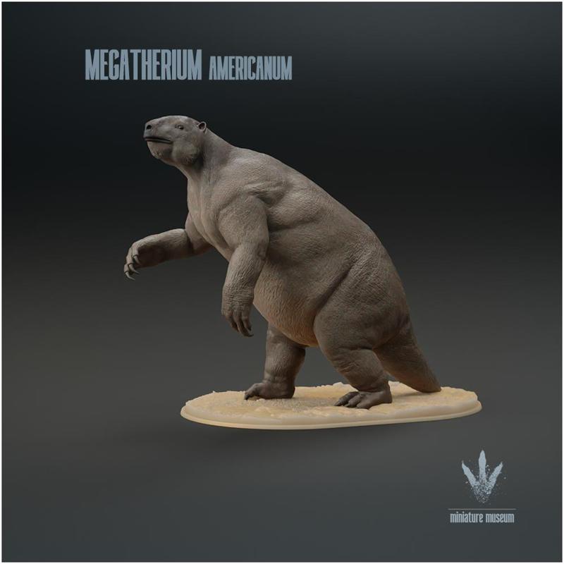 Megatherium Americanum : Standing