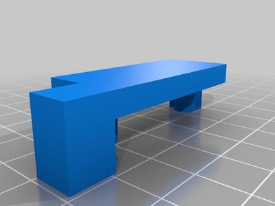 Removable Wanhao D9_300_MK_2_extruder_lever_supports