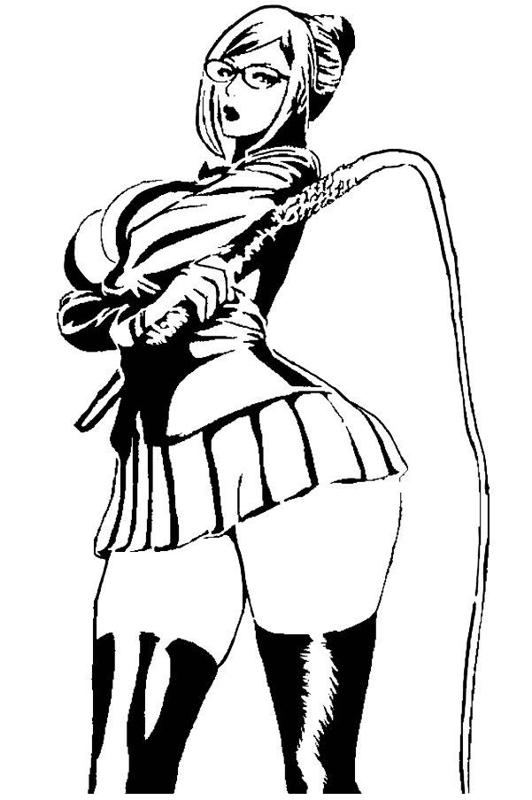 Meiko Shiraki stencil