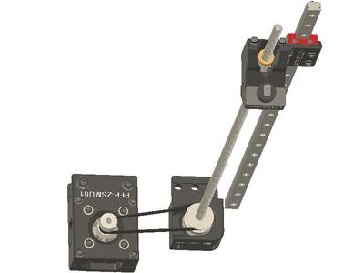 Printfarm Model PF-554 Model PF-554 3D Printer - PFP-ZL01 Z Axis Right Front Assembly