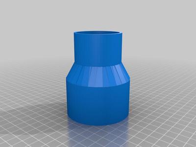 Craftsman tablesaw to Rigid vaccum adapter