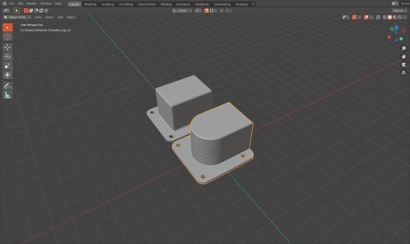 XVico X3 Pro - Motor Roller covers