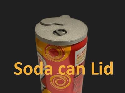 Soda can lid