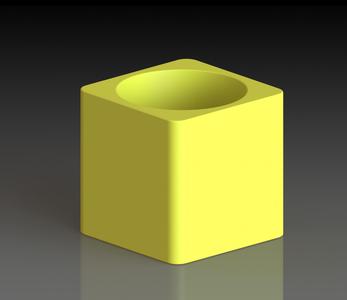 egg cup cube