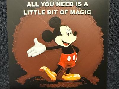 Mickey Mouse Magic Painting Hueforge