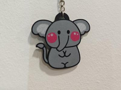 Cute Elefant Keychain