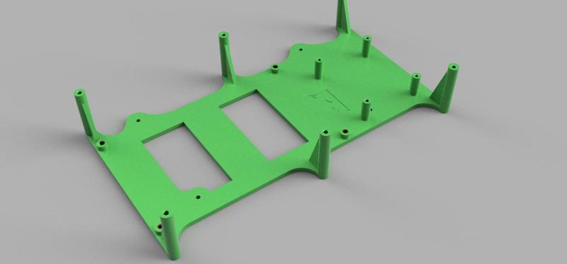Ratrig V-Core Board and Pi fan Holder