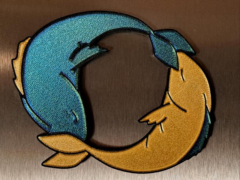 Pisces Magnet (Original Art!)