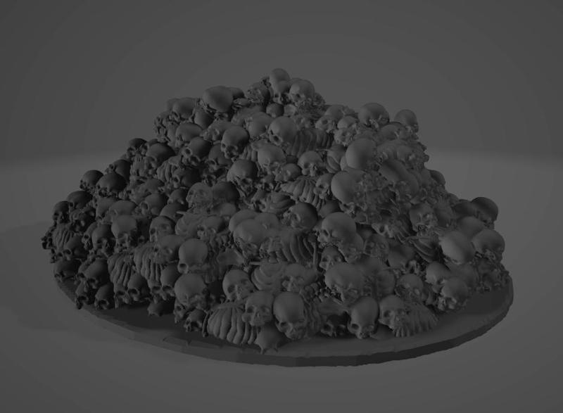 Skull and Bone Pile