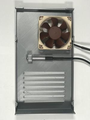 FLSUN V400 Power Supply Cover with Fan and DS18B20