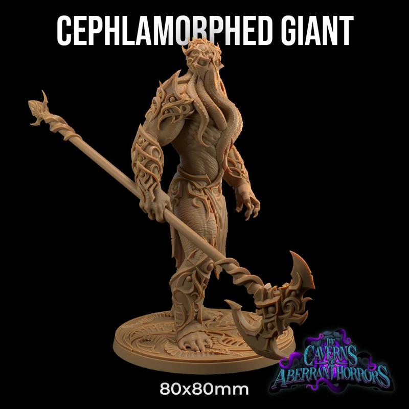 Cephlamorphed Giant | PRESUPPORTED | The Caverns of Aberrant Horror