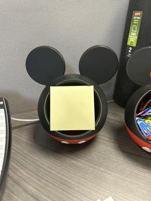 Mickey Stickey Note Holder