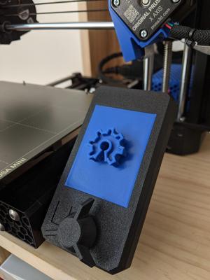 Display Cover for Prusa Mini - Handle Remix